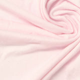 Brushed Polyester Stretch Milk Silk Knit Fabric, 178 gsm, 165 cm — Pink — photo 3