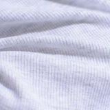 Heather Grey Marl Rib Knit, Poly-Viscose — photo 3