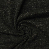 Dark Grey Marl Jersey Knit, Poly-Cotton — photo 3