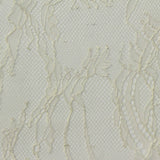 100% Nylon Lace Fabric, 40 gsm, 150 cm — Beige — photo 3