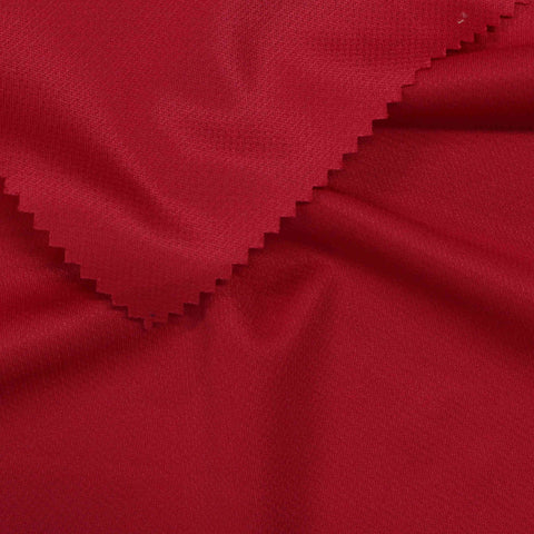 100% Polyester Mesh Fabric, 144 gsm, 160 cm — Red