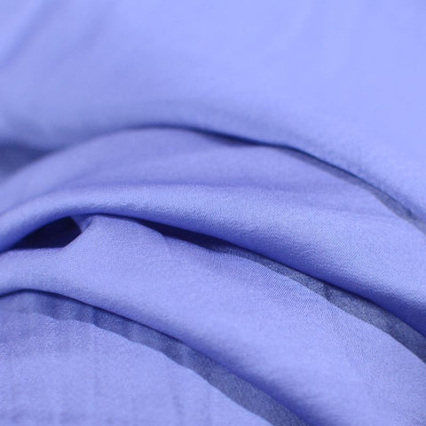100% Polyester Satin Fabric, 70 gsm, 150 cm — Blue