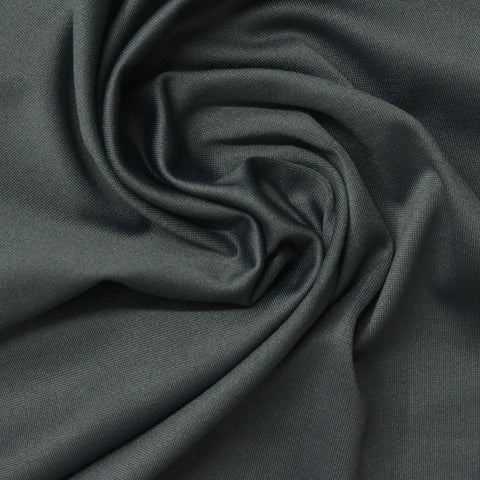 Polyester Stretch Milk Silk Knit Fabric, 180 gsm, 150 cm — Grey