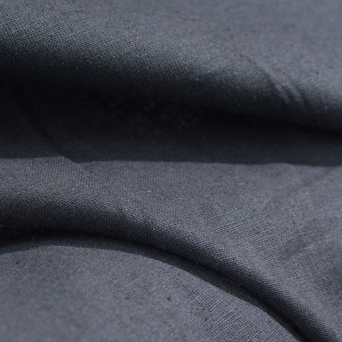 Dark Blue Marl Woven, Linen-Cotton
