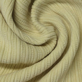Jacquard Polyester Stretch Knit Fabric, 440 gsm, 150 cm — Khaki — photo 3