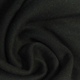 Polyester Cotton Fleece Fabric, 360 gsm, 165 cm — Black — photo 3