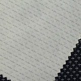 Jacquard Polyester Viscose Interlock Knit Fabric, 323 gsm, 170 cm — Navy — photo 3