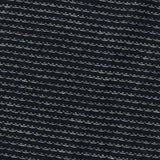 White Horizontal-Stripe Jersey Knit, Cotton — photo 3