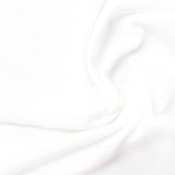 Polyester French Terry Fabric, 259 gsm, 170 cm — White — photo 3