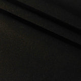 Viscose Nylon Stretch Knit Fabric, 440 gsm, 155 cm — Black — photo 3