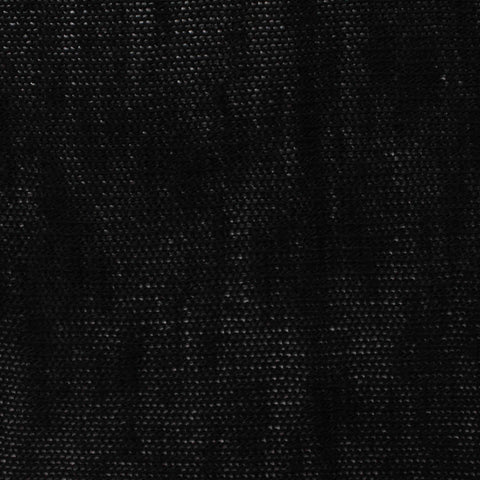 Slub Viscose Polyester Stretch Chunky Knit Fabric, 150 gsm, 150 cm — Black
