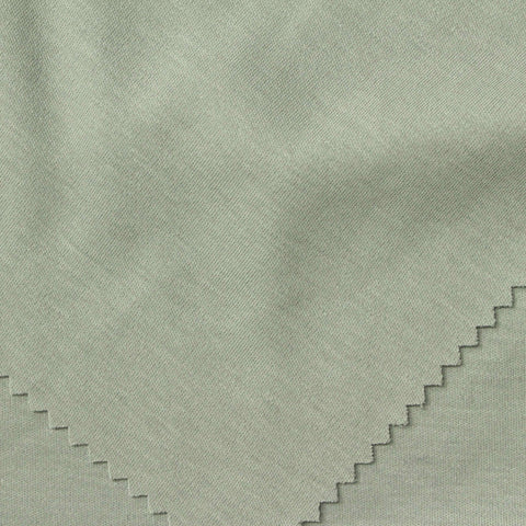 100% Cotton Interlock Knit Fabric, 190 gsm, 182 cm — Green
