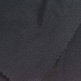 Modal Stretch Rib Knit Fabric, 200 gsm, 150 cm — Black — photo 3