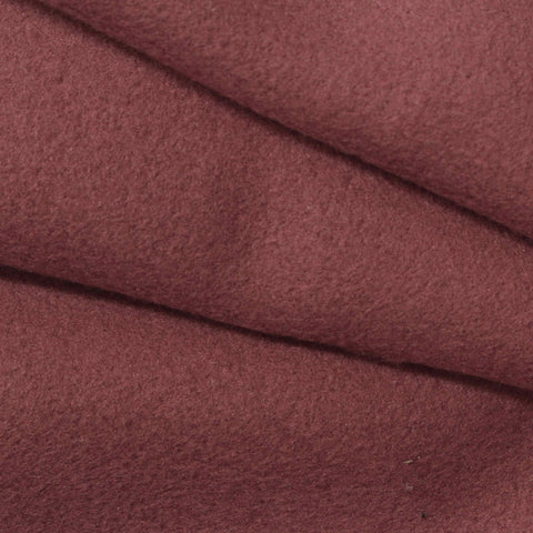 100% Polyester Fleece Fabric, 300 gsm, 150 cm — Red