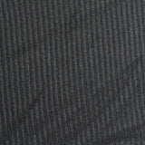 Brushed Polyester Stretch Chunky Knit Fabric, 220 gsm — Black — photo 3