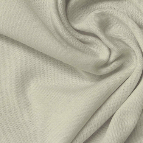 Cotton Polyester Blend Knit Fabric, 165 gsm, 185 cm — Beige