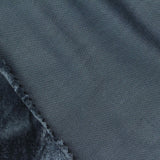 Polyester Stretch Plissé Fabric, 240 gsm, 152 cm — Navy — photo 3