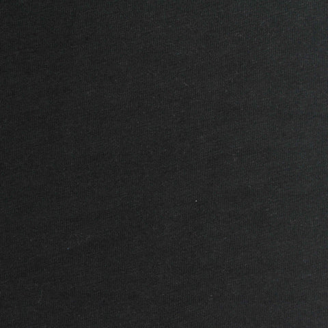 Tencel Lyocell Cotton Stretch Jersey Knit Fabric, 170 gsm, 180 cm — Black