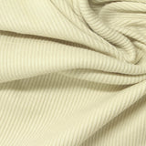 Viscose Stretch Rib Knit Fabric, 270 gsm, 120 cm — Yellow — photo 3