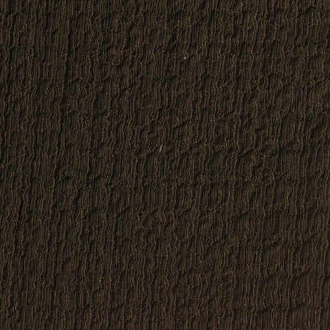 Polyester Stretch Crepe Fabric, 200 gsm, 160 cm — Brown