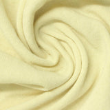 Cotton Polyester French Terry Fabric, 220 gsm, 180 cm — Yellow — photo 3