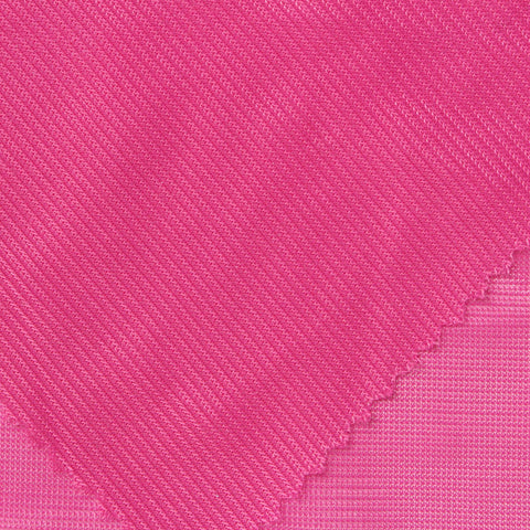 100% Polyester Warp Knit Fabric, 80 gsm, 155 cm — Pink