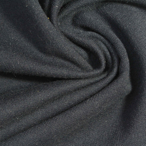 Dark Grey Marl French Terry, Poly-Viscose, 222 gsm