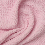 Light Pink Textured Jacquard, Polyester — photo 3