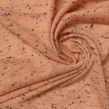 Peach Marl Jersey Knit, Polyester — photo 3