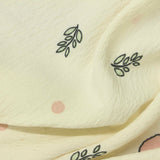 Yellow Flowers Woven, Polyester — photo 3