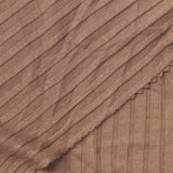 100% Viscose Rib Knit Fabric, 135 gsm, 154 cm — Brown — photo 3