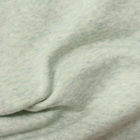 Light Cream Marl French Terry, Cotton-Poly