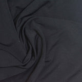Brushed Nylon Stretch Warp Knit Fabric, 152 gsm, 160 cm — Black — photo 3