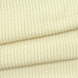 Jacquard Viscose Polyester Stretch Jersey Knit Fabric, 205 gsm — Yellow — photo 3