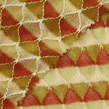 Red Triangles Mesh, Polyester — photo 3