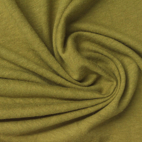 100% Cotton Jersey Knit Fabric, 126 gsm, 160 cm — Green