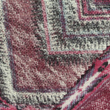 Pink Chevron Jacquard, Polyester — photo 3