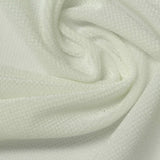 Jacquard Polyester Stretch Velvet Fabric, 220 gsm, 160 cm — Grey — photo 3