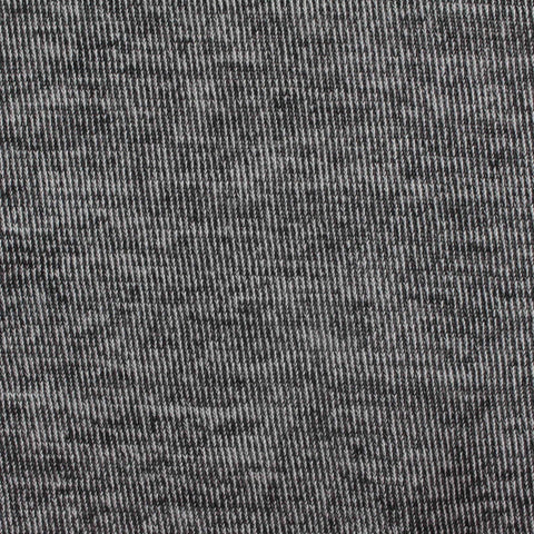 Grey Marl Chunky Knit, Poly-Viscose, 190 gsm, 150 cm
