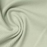 Jacquard Cotton Modal Stretch Rib Knit Fabric, 240 gsm, 106 cm — Green — photo 3