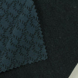 Dark Blue Abstract Interlock Knit, Polyester — photo 3