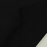 100% Polyester Woven Fabric, 120 gsm, 150 cm — Black — photo 3