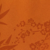 Orange Tone-on-Tone Floral Jacquard, Polyester — photo 3