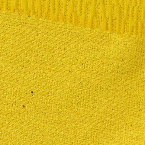 Jacquard Polyester Stretch Knit Fabric, 380 gsm, 165 cm — Yellow