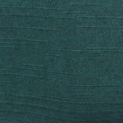 Viscose Acrylic Stretch Chunky Knit Fabric, 183 gsm — Green