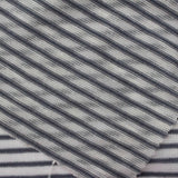 Charcoal Horizontal-Stripe Jersey Knit — photo 3