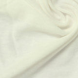 Viscose Polyester Chunky Knit Fabric, 135 gsm — White — photo 3