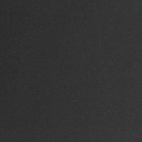 Polyester Stretch Sateen Fabric, 250 gsm — Black