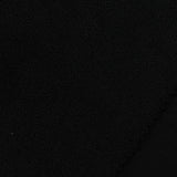 Polyester Cotton Stretch Interlock Knit Fabric, 443 gsm, 150 cm — Black — photo 3