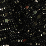 Silver Dots Jersey Knit, Nylon — photo 3